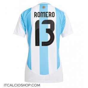 Argentina Cristian Romero #13 Prima Maglia Femmina Copa America 2024 Manica Corta